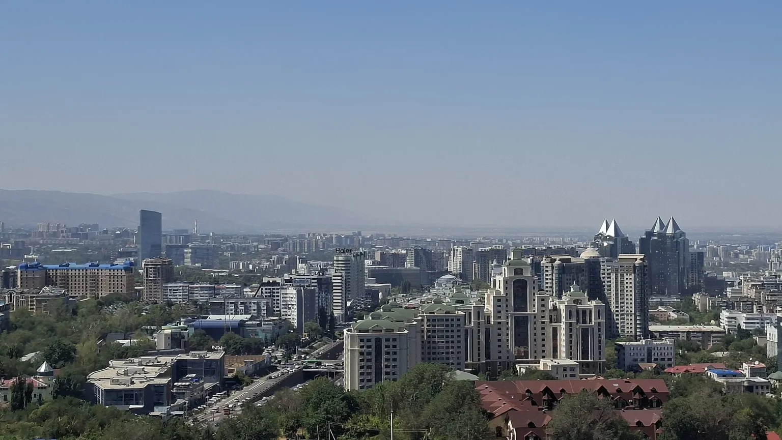 City skyline and digital infrastructure in Central Asia - When Foreign Platforms Fail, Sovereignty Becomes a Tech Policy