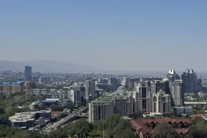City skyline and digital infrastructure in Central Asia - When Foreign Platforms Fail, Sovereignty Becomes a Tech Policy